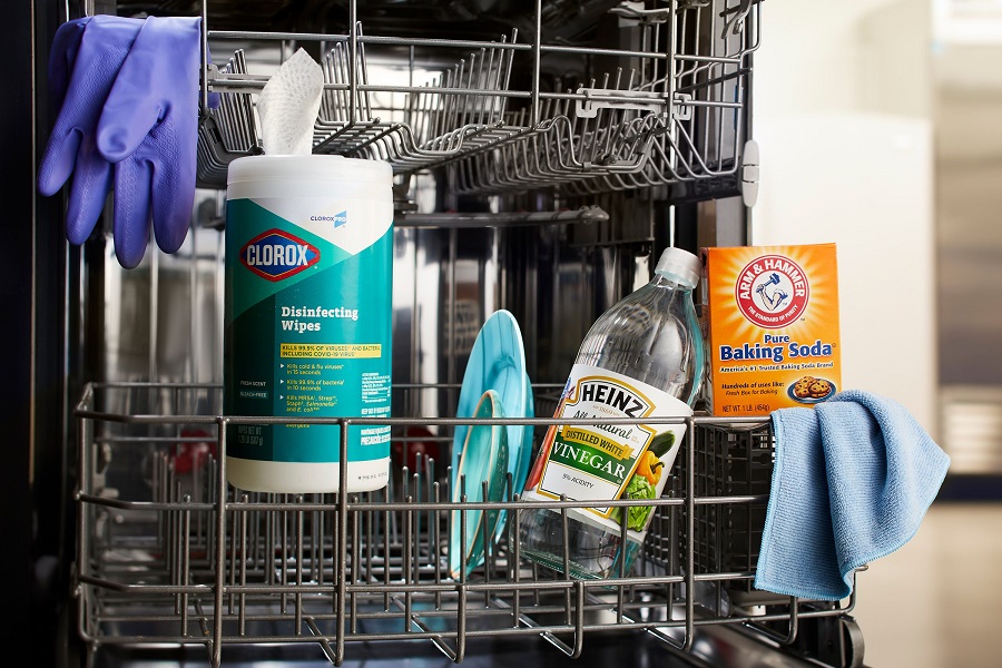نحوه تمیز کردن ماشین ظرفشویی